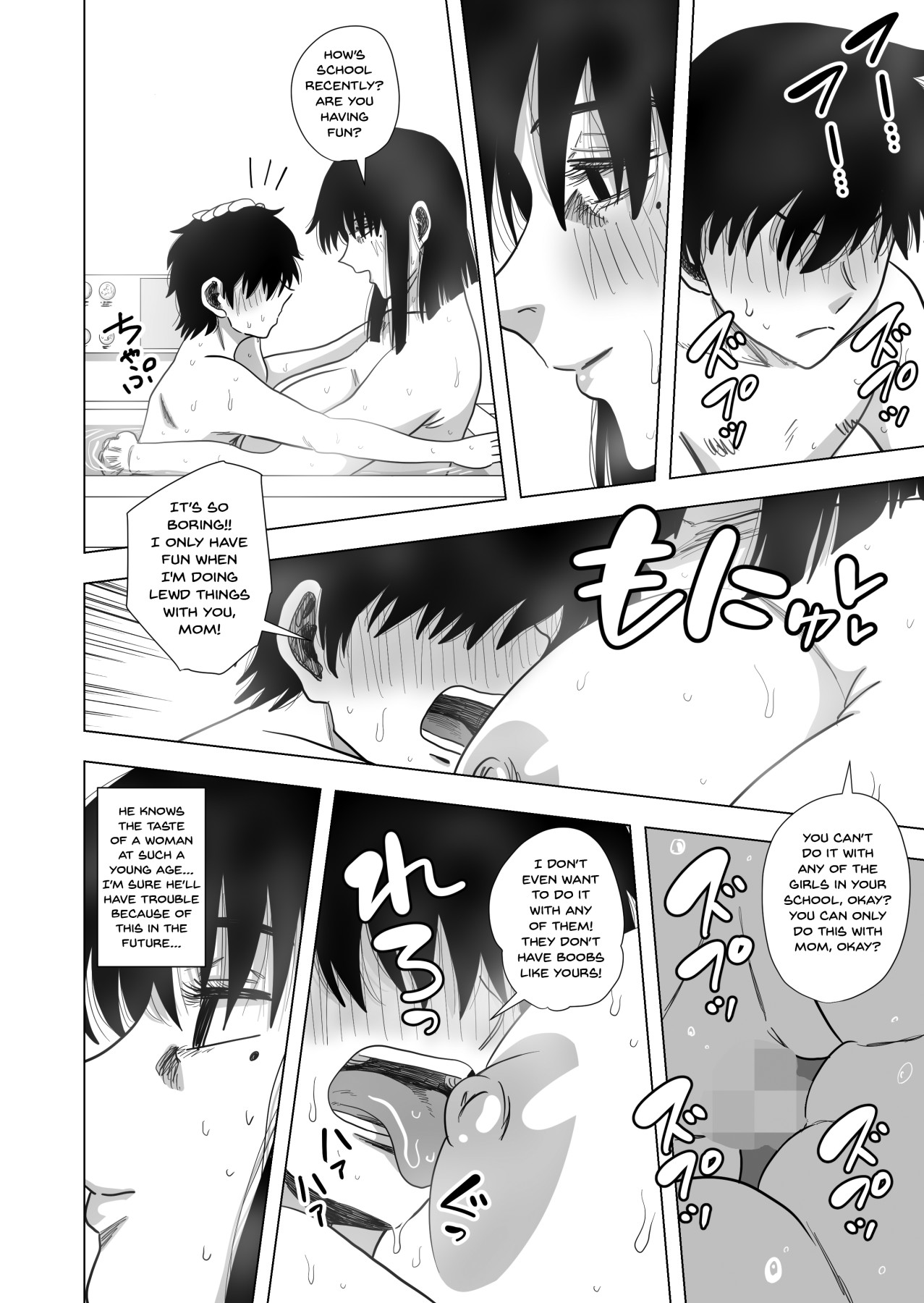 Hentai Manga Comic-Together In The Bath With Mom...-Read-23